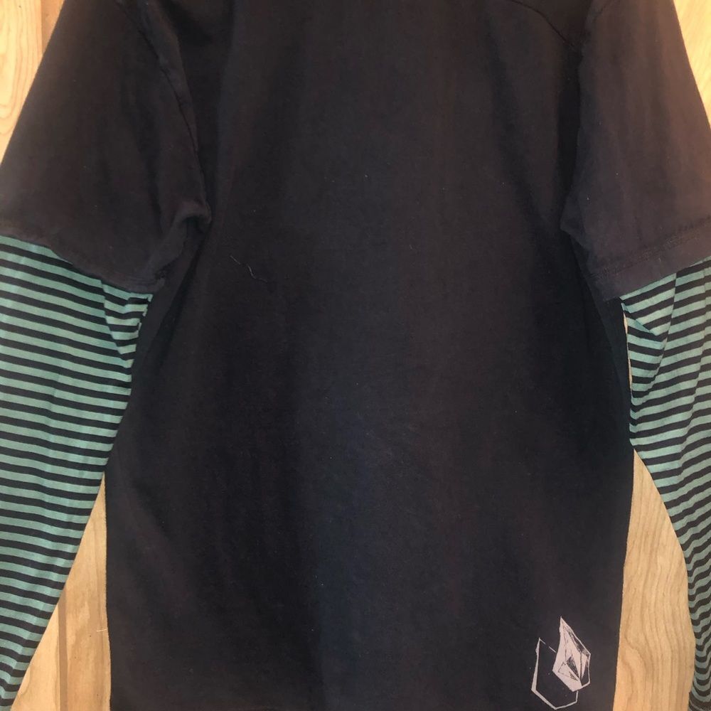 Volcom Long Sleeve Double Layer Tailored Polo Shi… - image 6